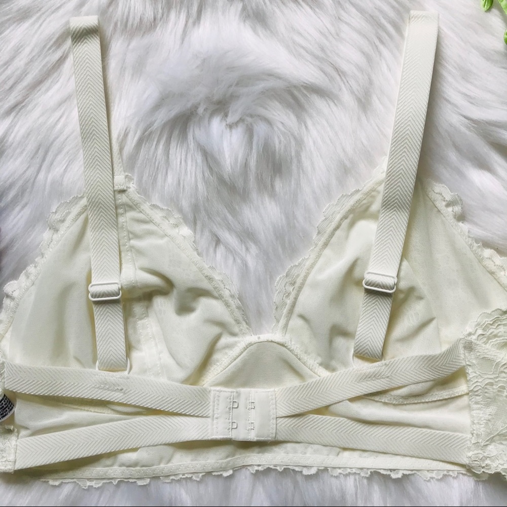 Free people ivory bralette NWT cream top lace - Picture 7 of 8